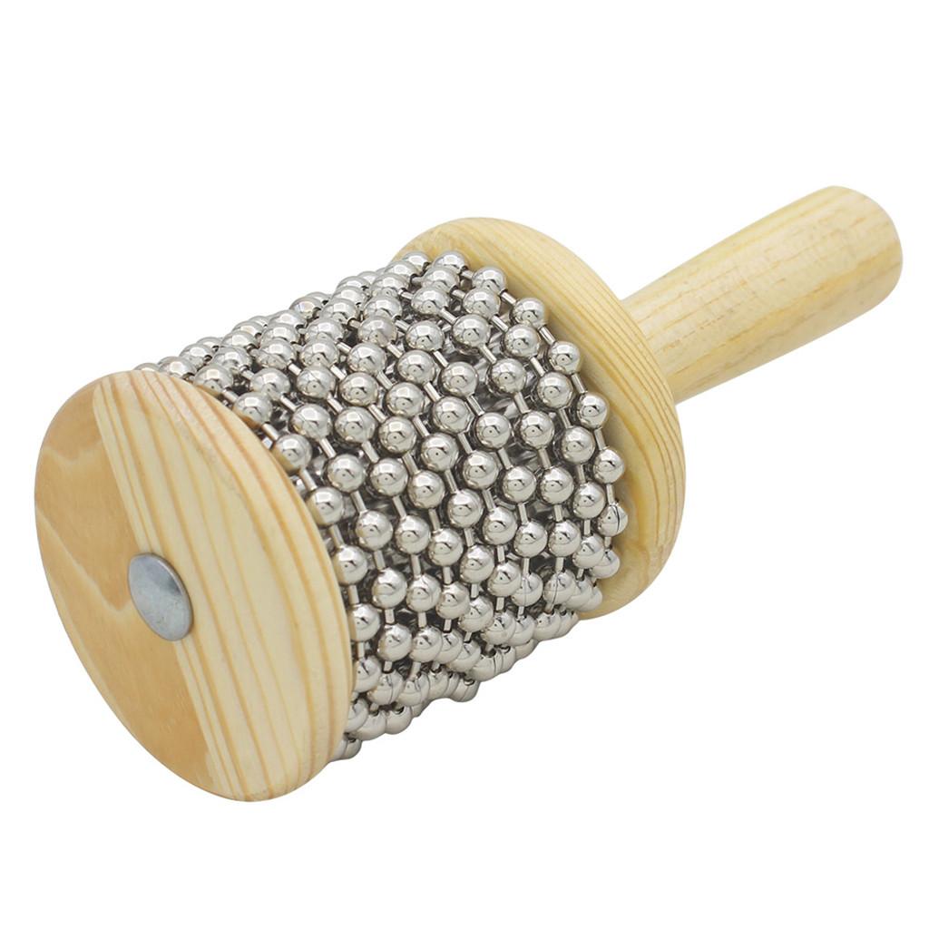 Cabasa Shaker Rattle - เครื่องดนตรีเคาะจังหวะแบบมือถือ คาบาซา ทำจากไม้ สำหรับดนตรีลาติน เหมาะสำหรับการบำบัดด้วยดนตรีและการใช้งานในวงดนตรี