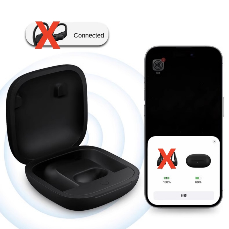 Beats Headphone Powerbeats Pro - เครื่องชาร์จกล่องเครื่องชาร์จหูฟัง 700mAh สำหรับ Beats Fit Pro