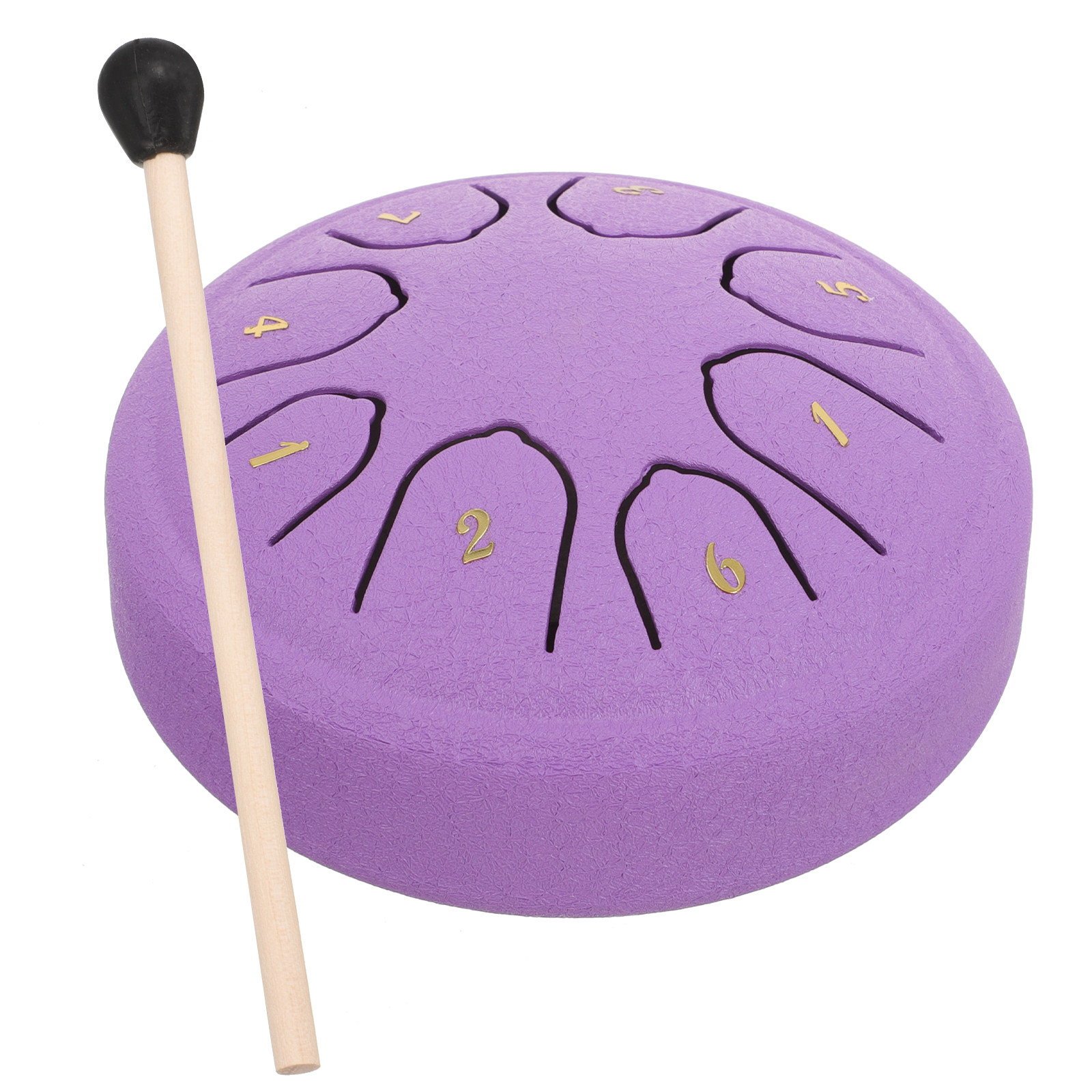 Musical Instrument With Hand - ชุดกลองลิ้นเหล็กแบบพกพาขนาดกะทัดรัดสำหรับผู้เริ่มต้น ใช้สำหรับการบำบัดด้วยเสียงเพลง บรรเทาความเครียด ของขวัญเครื่องดนตรีเพอร์คัชชันแบบมือถือ