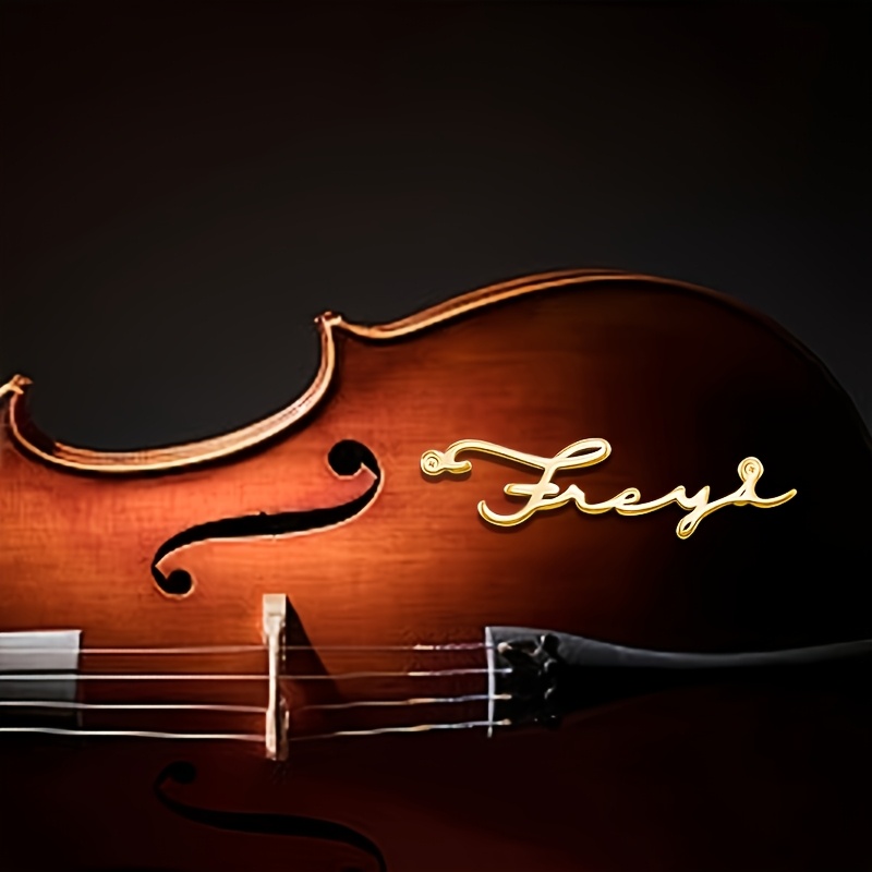 Musical Instrument And Names - ป้ายชื่อตกแต่งแบบกำหนดเองพร้อมชื่อ ป้ายชื่อส่วนตัวสำหรับกีตาร์ ไวโอลิน เปียโน หรือเครื่องดนตรีอื่นๆ