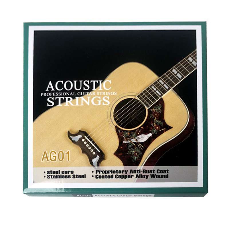 Classical Guitar Nylon - สายกีตาร์โปร่ง สายกีตาร์คลาสสิก Ag-01 ชุดสายไนลอน 6 สาย