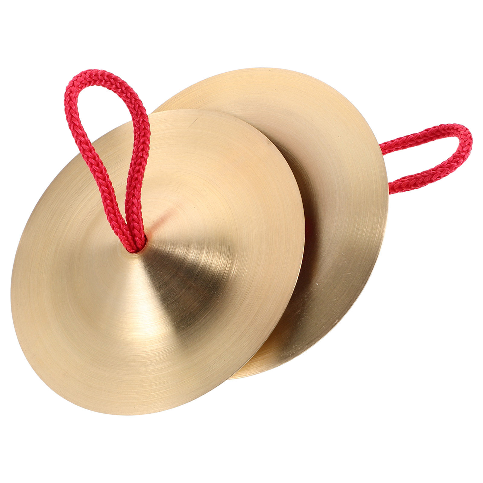 Musical Instrument With Hand - ฉาบนิ้วสำหรับเด็ก ทองแดง ขนาด 9 ซม. เครื่องดนตรีขนาดเล็กสำหรับการเล่นจังหวะและดนตรีแบบทีม