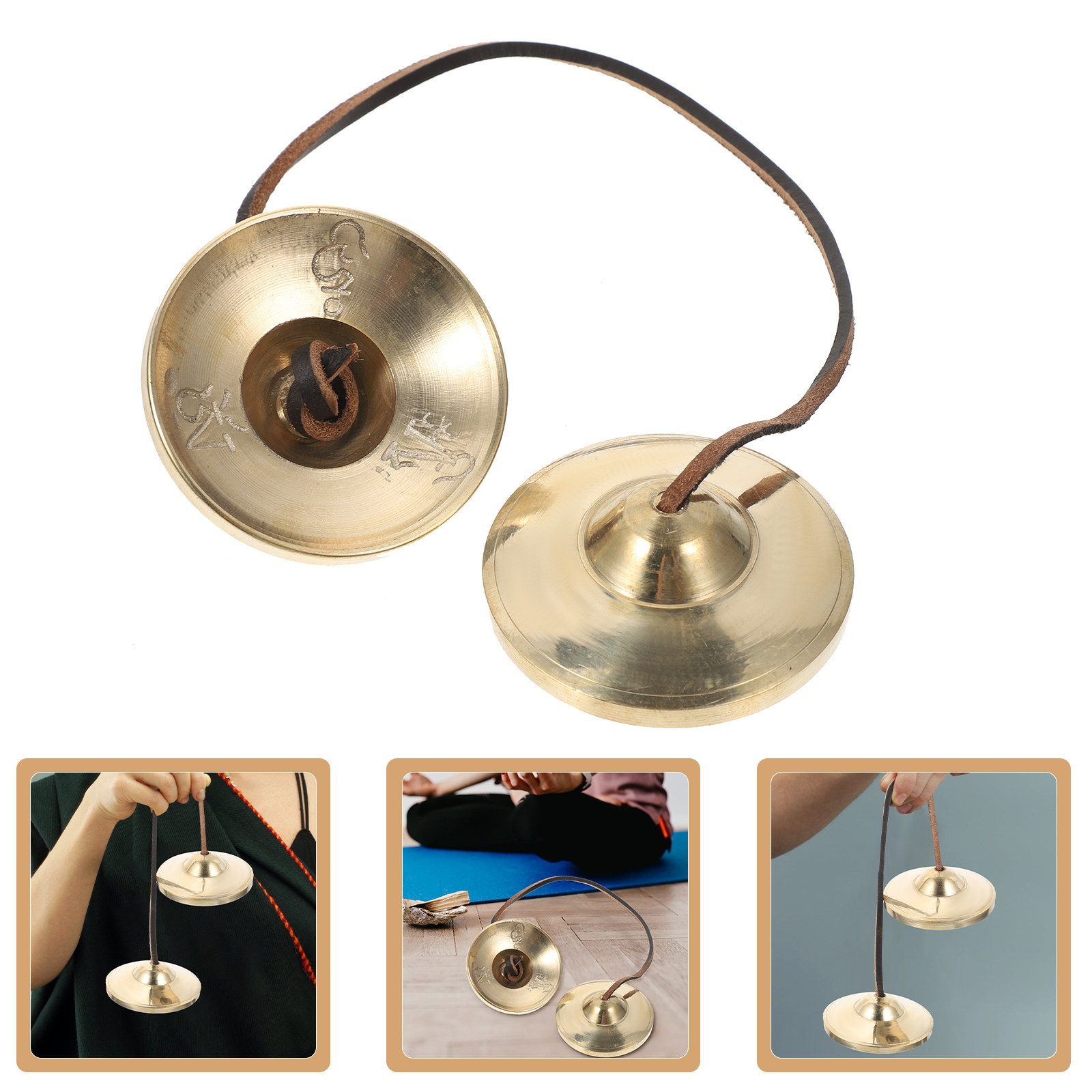 ระฆังทองแดงแบบถือมือ วินเทจ สำ - Musical Instrument With Hand บทวิจารณ์และราคา