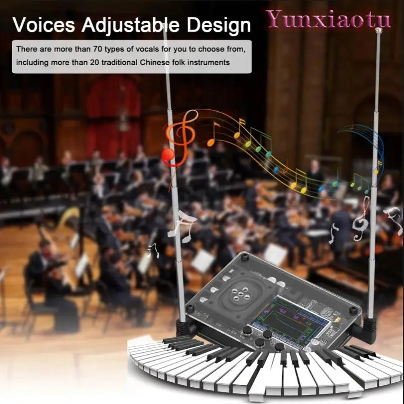 เทอร์เรมิน เครื่องดนตรีอิเล็กท - Musical Instrument Synthesizer บทวิจารณ์และราคา