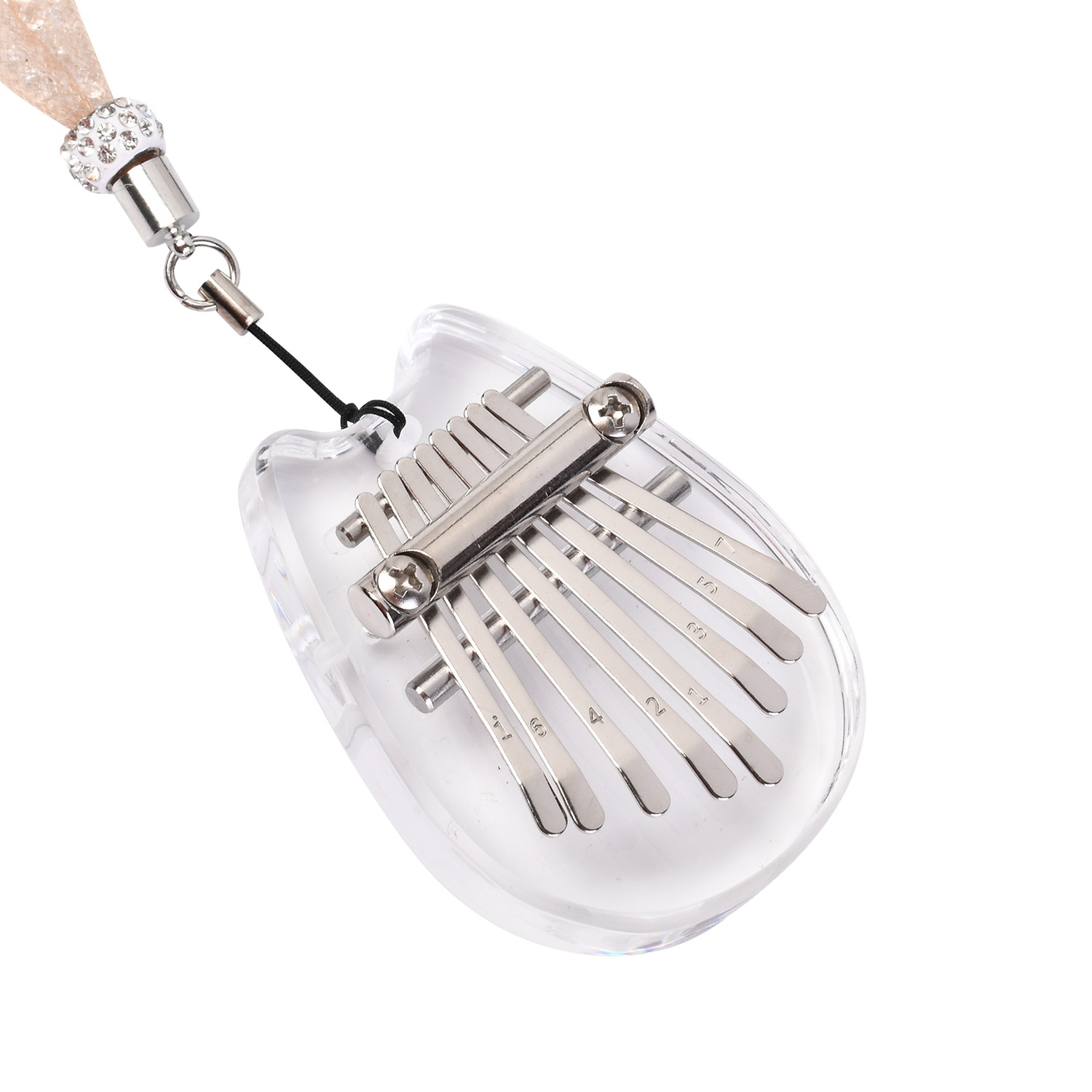 8 Key Mini Kalimba ประณีตนิ้วม - Musical Instrument Marimba บทวิจารณ์และราคา