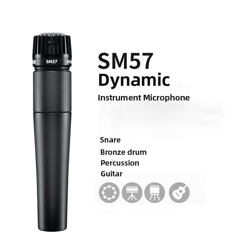 ไมโครโฟน Shure SM57 สำหรับเครื - Classical Guitar Nylon บทวิจารณ์และราคา
