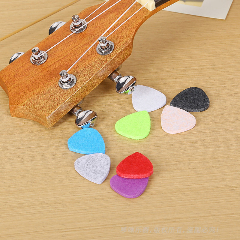 5/10/20PCS ปิ๊กกีตาร์แบบผ้าสัก - Musical Instrument In English บทวิจารณ์และราคา