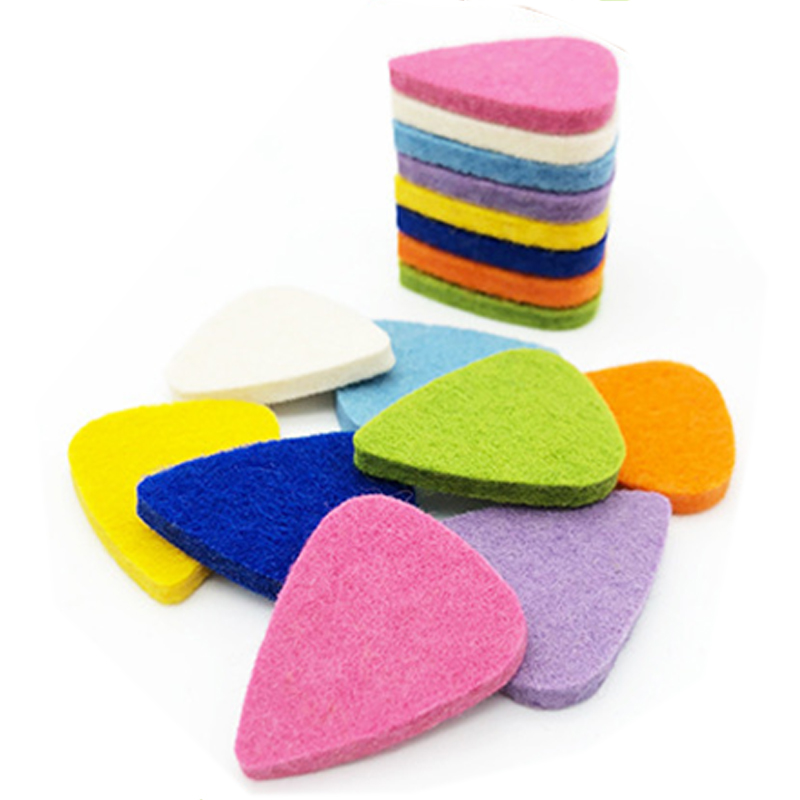 5/10/20PCS ปิ๊กกีตาร์แบบผ้าสัก - Musical Instrument In English บทวิจารณ์และราคา