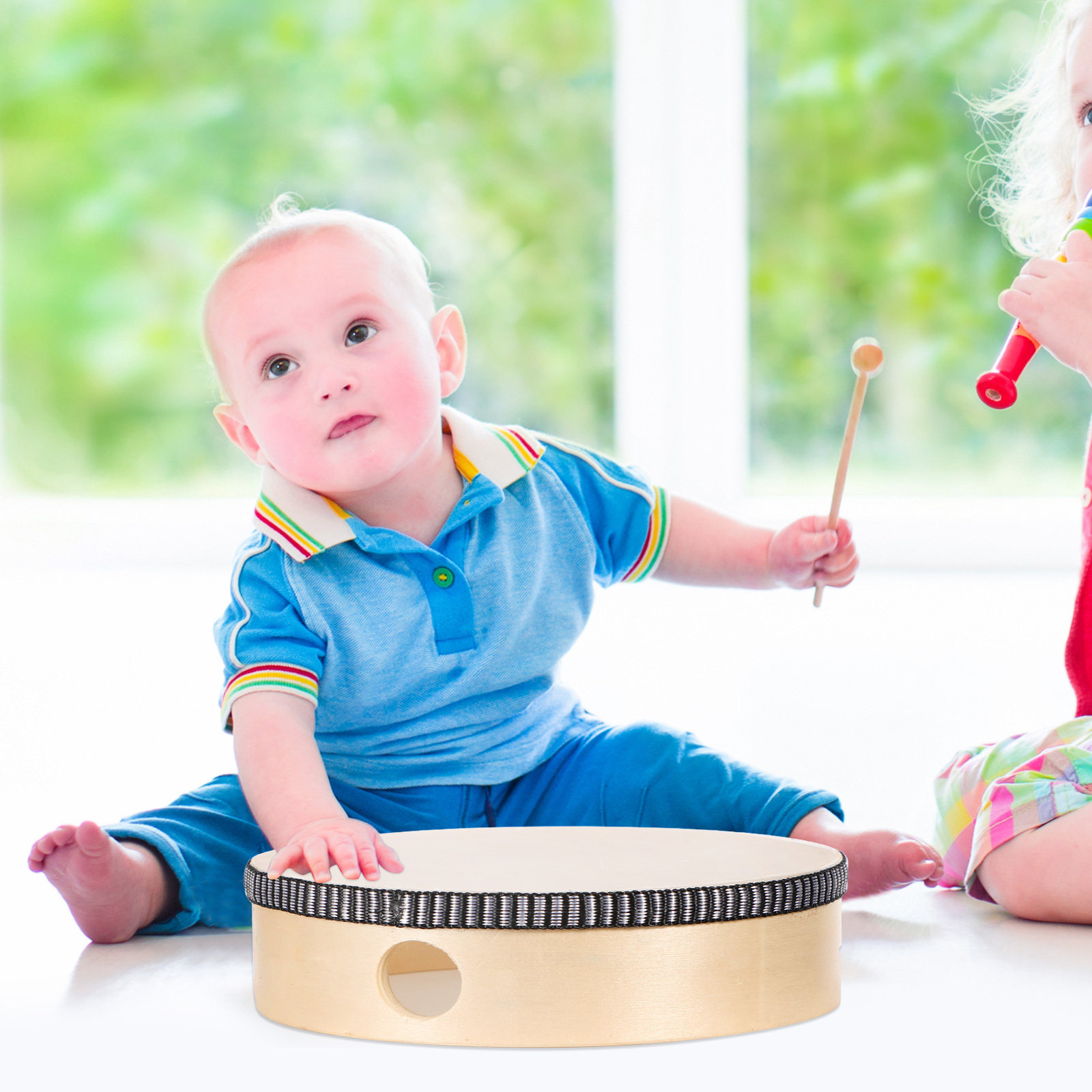 ชุดกลองมือสำหรับเด็กเล็ก 6 ชิ้ - Musical Instrument Set บทวิจารณ์และราคา