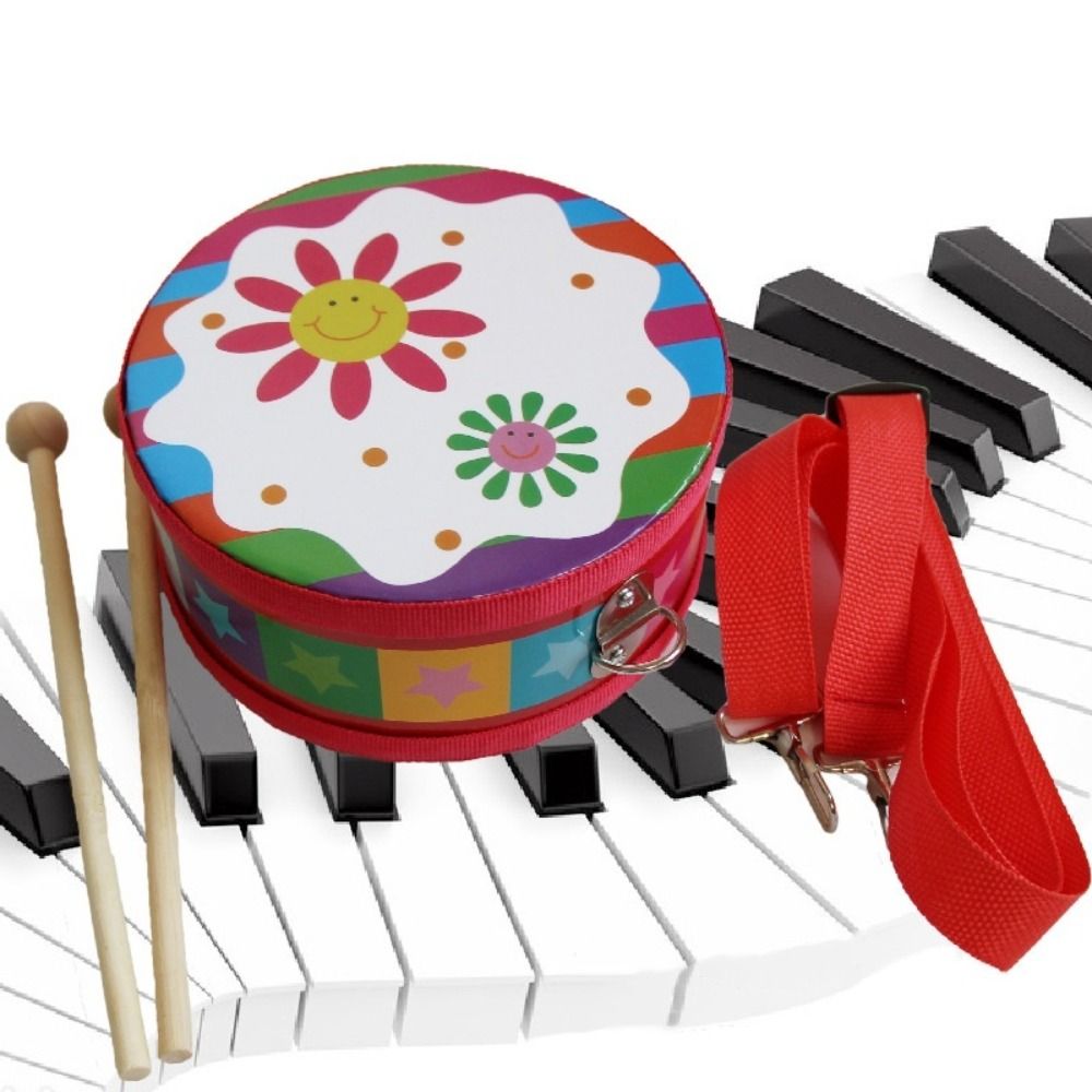 กลองไม้เด็ก ลายสัตว์สองด้าน เค - Musical Instrument With Hand บทวิจารณ์และราคา