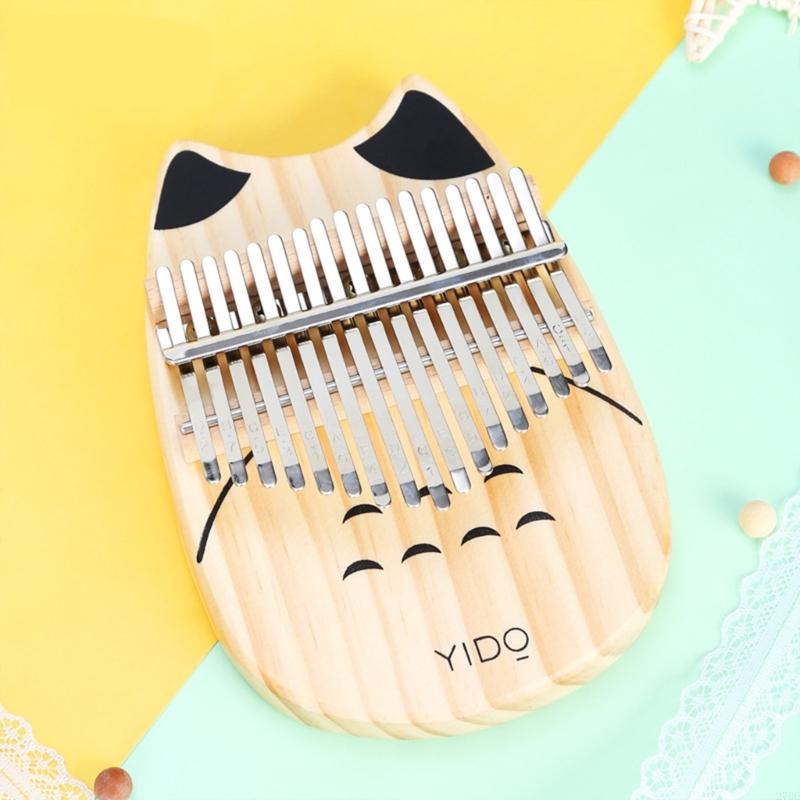 270C Kalimba 17 Keys Piano Fin - Musical Instrument Marimba บทวิจารณ์และราคา
