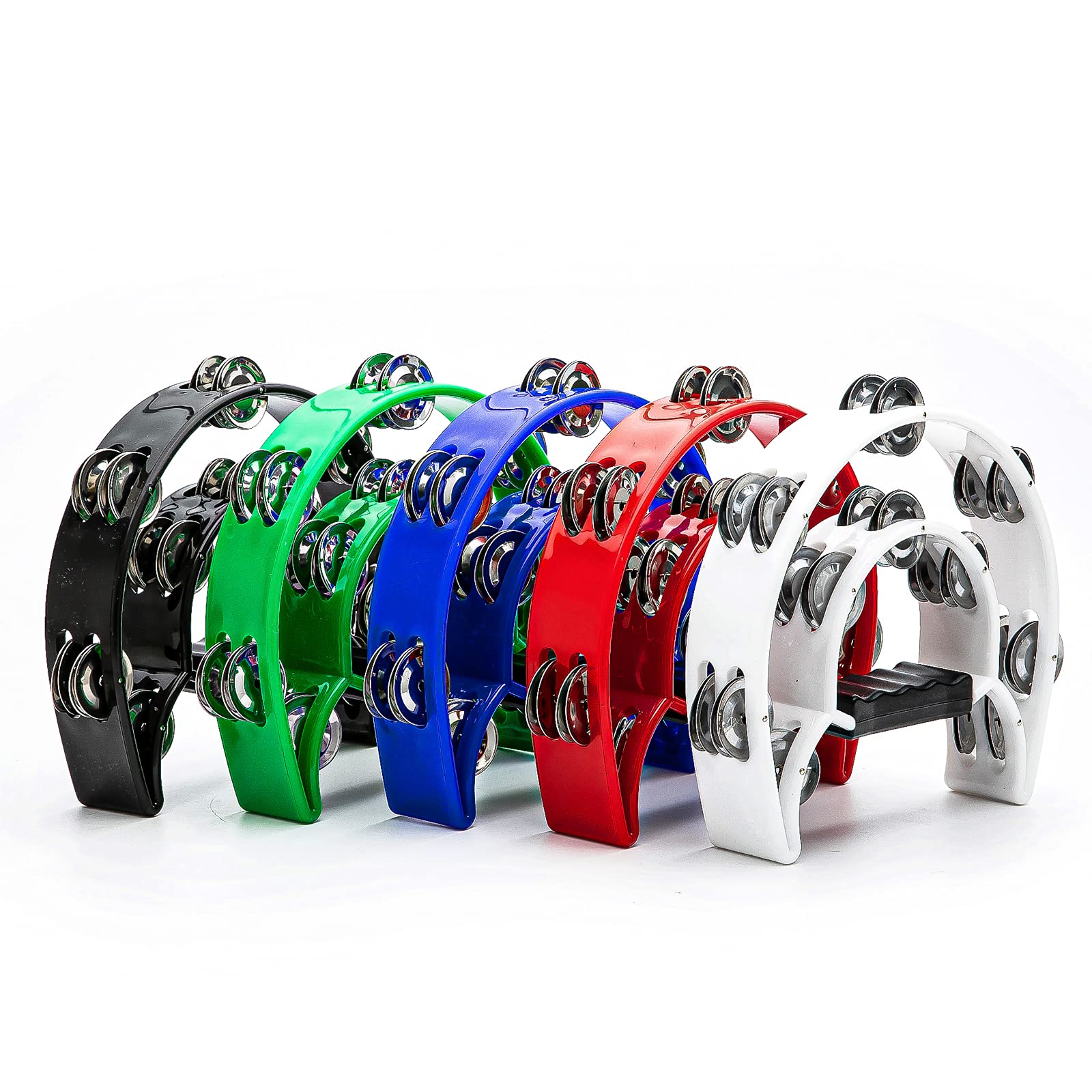 กลองคู่แถวโลหะ Jingles มือถือ  - Musical Instrument With Hand บทวิจารณ์และราคา