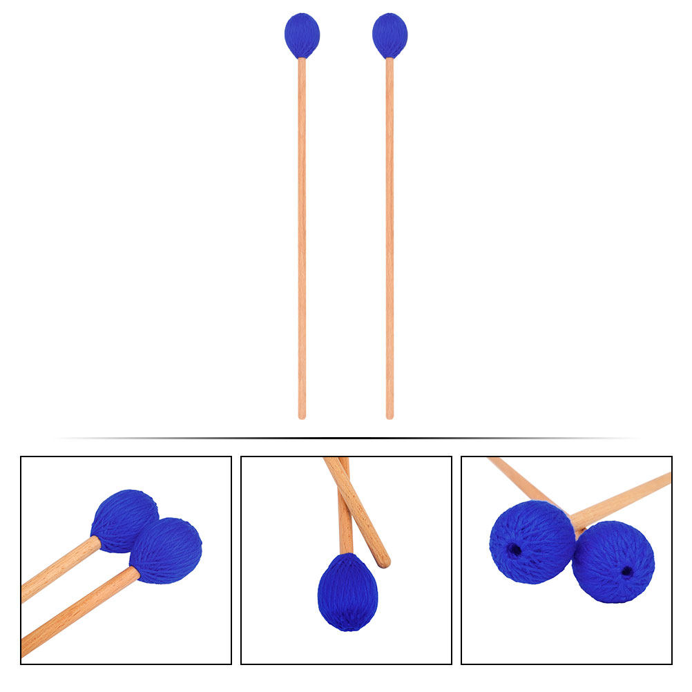 ไม้ตีมาริมบาดีไซน์เก๋ 1 คู่ สำ - Musical Instrument Marimba บทวิจารณ์และราคา