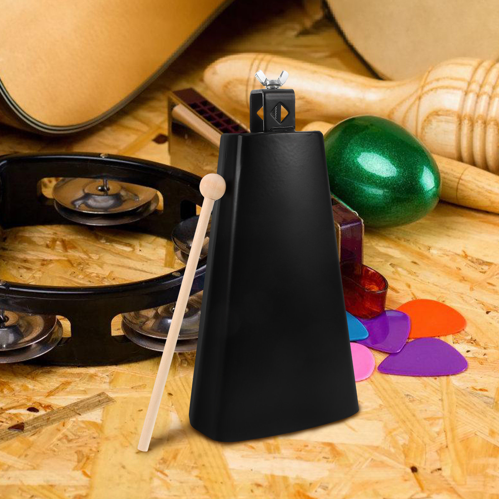 ชุดเครื่องดนตรีคาวเบลล์โลหะพร้ - Musical Instrument With Hand บทวิจารณ์และราคา