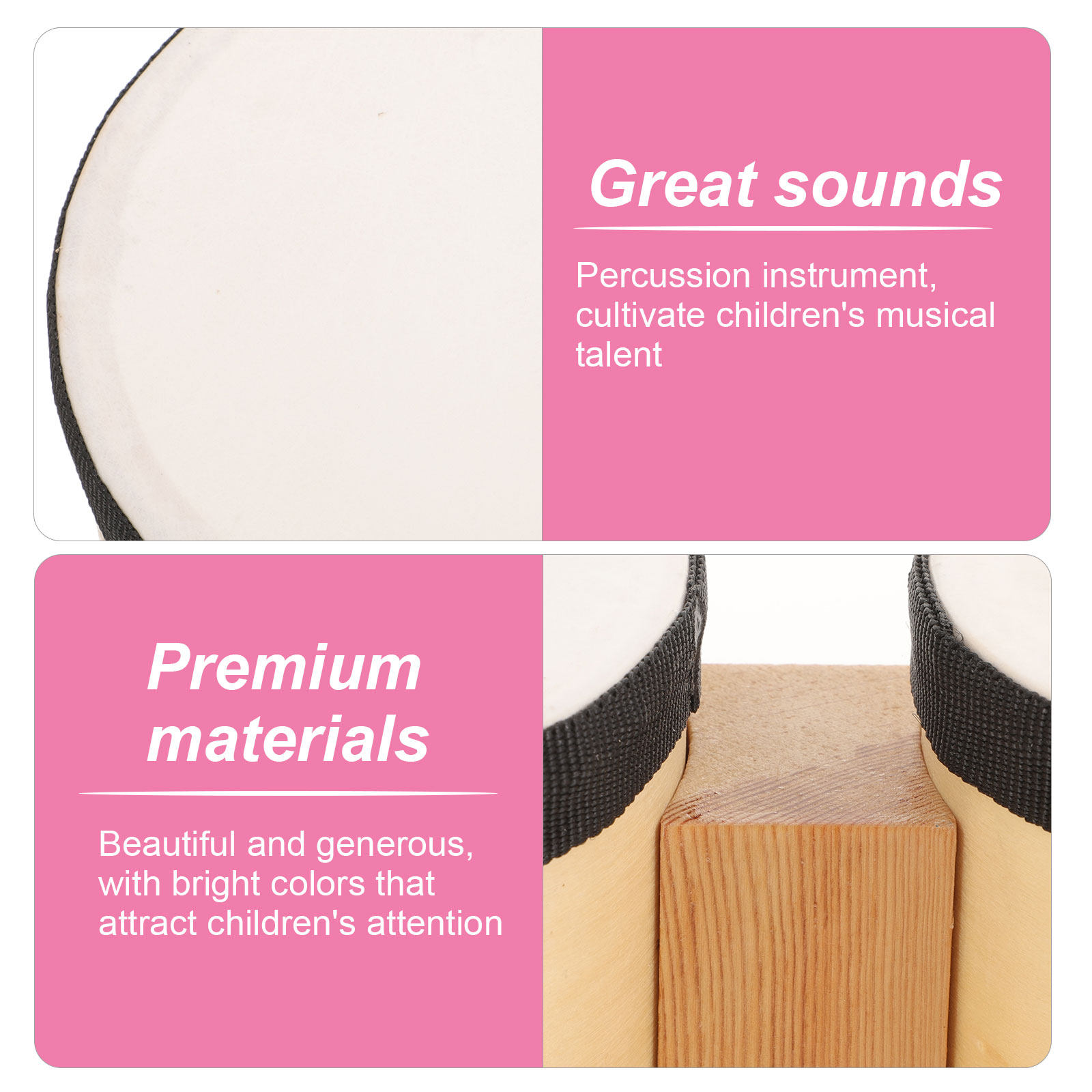 กลอง เครื่องดนตรีประเภทตีทำจาก - Musical Instrument With Hand บทวิจารณ์และราคา