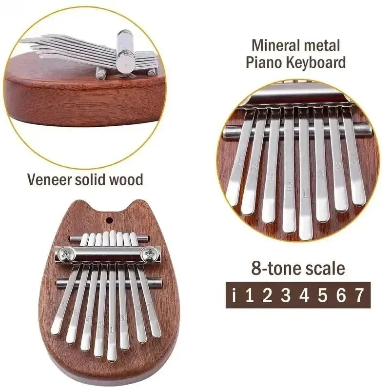 คาลิมบาไม้ขนาดเล็ก 8 คีย์ คุณภ - Musical Instrument Marimba บทวิจารณ์และราคา
