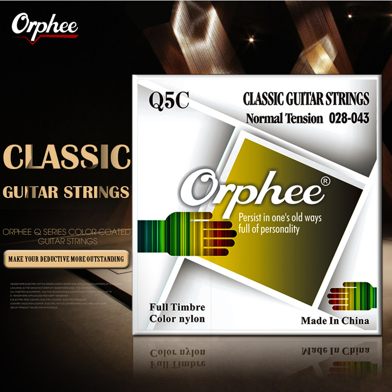 ออร์ฟีชุดสายกีตาร์คลาสสิก Q5C  - Classical Guitar Nylon บทวิจารณ์และราคา