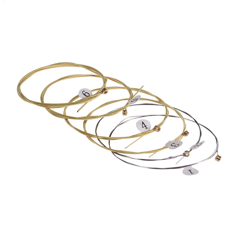 สายกีตาร์โปร่ง 6 เส้น/ชุด สายท - Musical Instrument Set บทวิจารณ์และราคา
