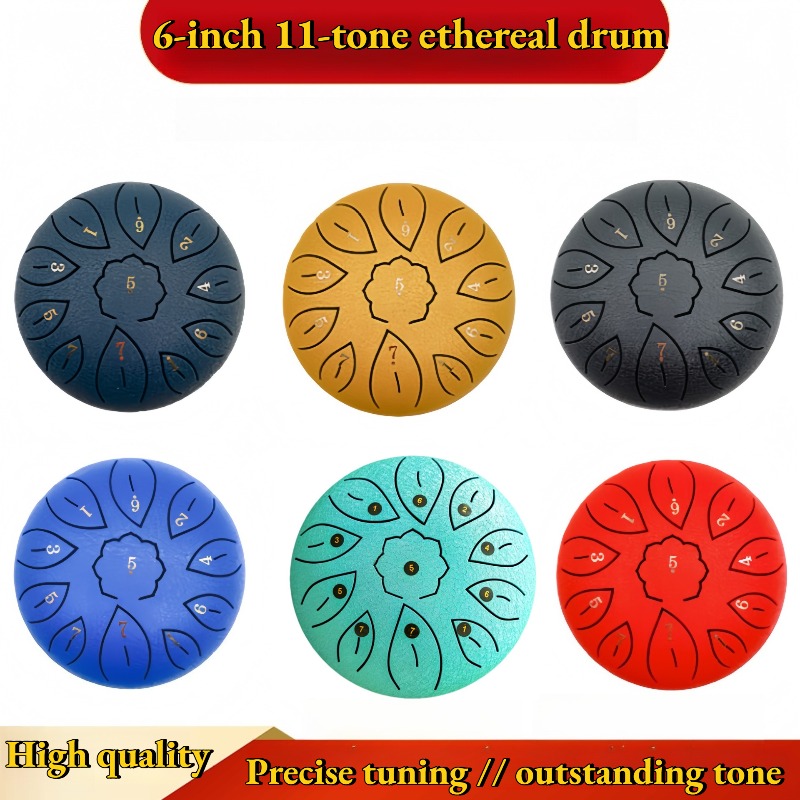 กลองเอเทียรัลดรัม 6 นิ้ว 11 เส - Musical Instrument With Hand บทวิจารณ์และราคา