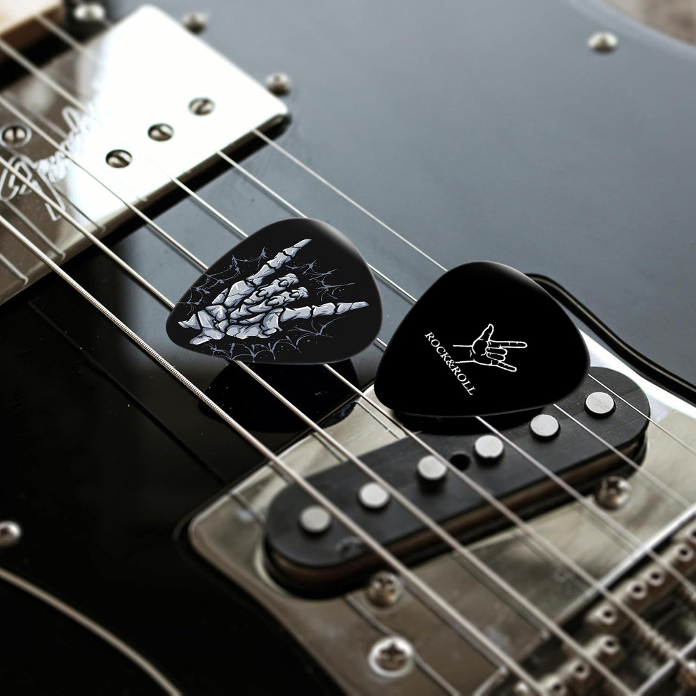 ปิ๊กกีตาร์ 12 ชิ้น ขนาด 0.46 ม - Musical Instrument In English บทวิจารณ์และราคา
