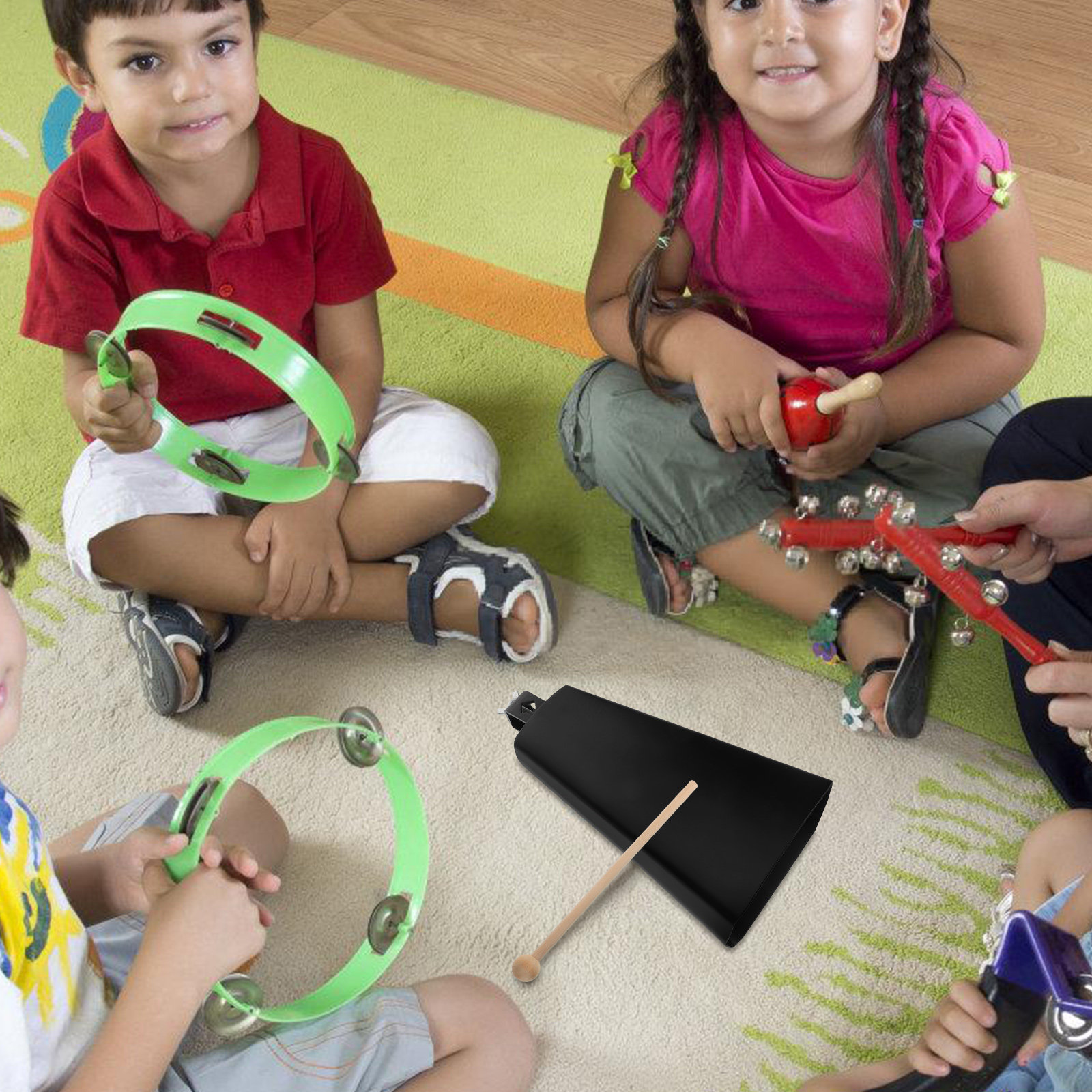 ชุดเครื่องดนตรีคาวเบลโล่โลหะ 1 - Musical Instrument With Hand บทวิจารณ์และราคา
