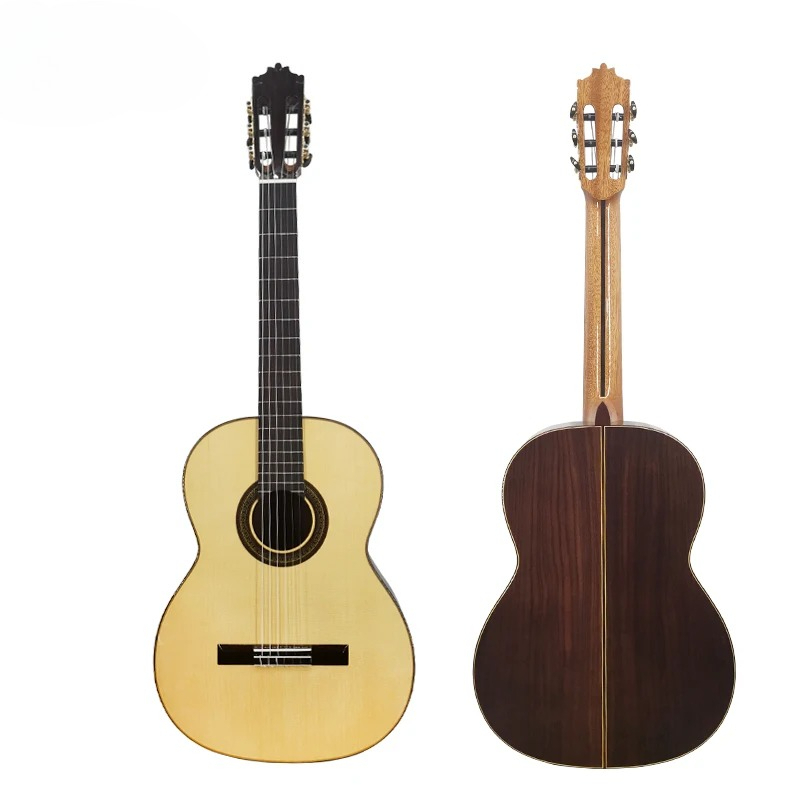 กีตาร์คลาสสิกแบบดั้งเดิม  ไม้ส - Classical Guitar Nylon บทวิจารณ์และราคา