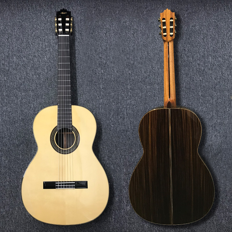 กีตาร์คลาสสิกแบบดั้งเดิม  ไม้ส - Classical Guitar Nylon บทวิจารณ์และราคา