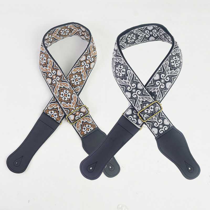 สายสะพายกีตาร์ปักลายสไตล์ชาติพ - Musical Instrument In English บทวิจารณ์และราคา
