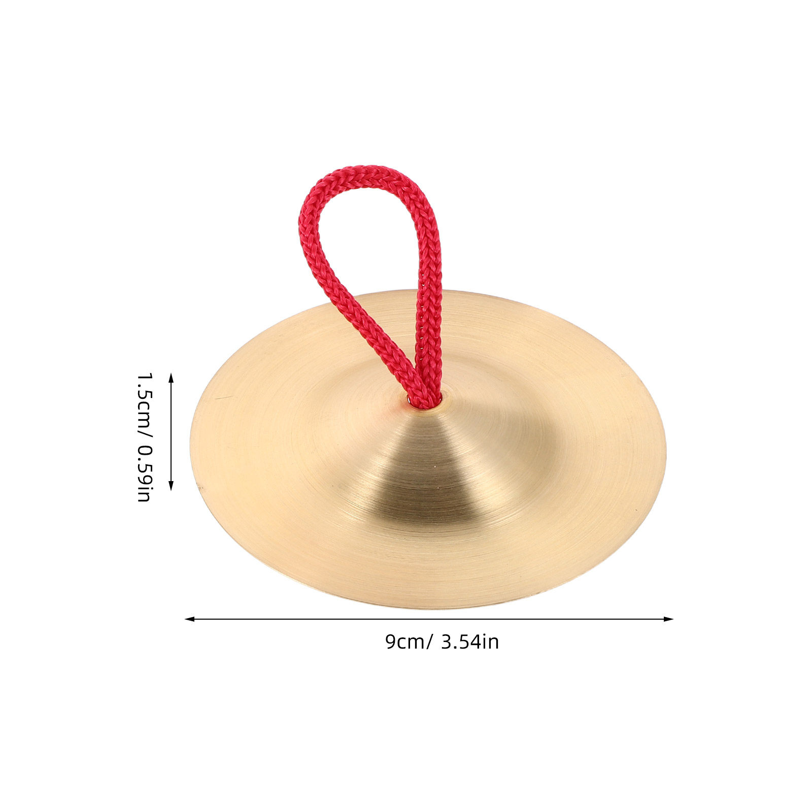 ฉาบนิ้วสำหรับเด็ก ทองแดง ขนาด  - Musical Instrument With Hand บทวิจารณ์และราคา