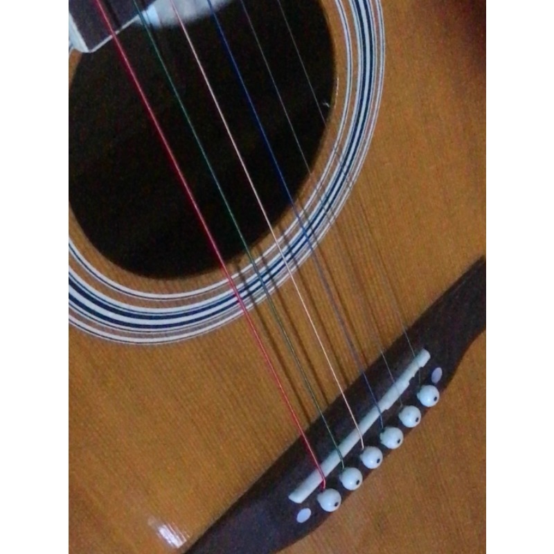 ชุดสายกีตาร์อะคูสติกไม้ สายที่ - Musical Instrument Set บทวิจารณ์และราคา