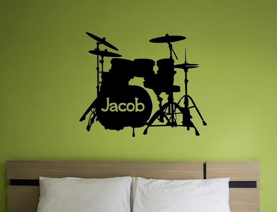 กลองชุดรูปลอกที่กำหนดเองชื่อเค - Musical Instrument And Names บทวิจารณ์และราคา